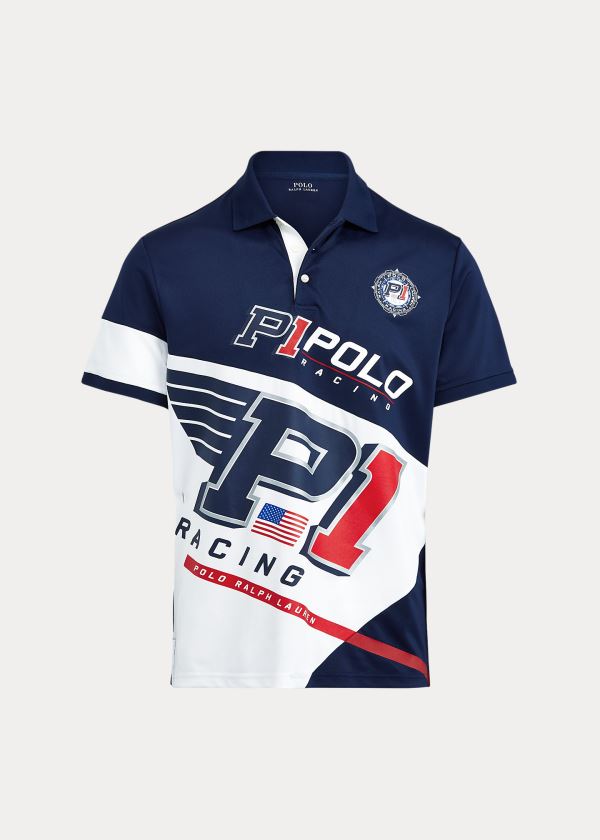 Men's Polo Ralph Lauren Classic Fit Tech Piqué Polos | 287319ZVA